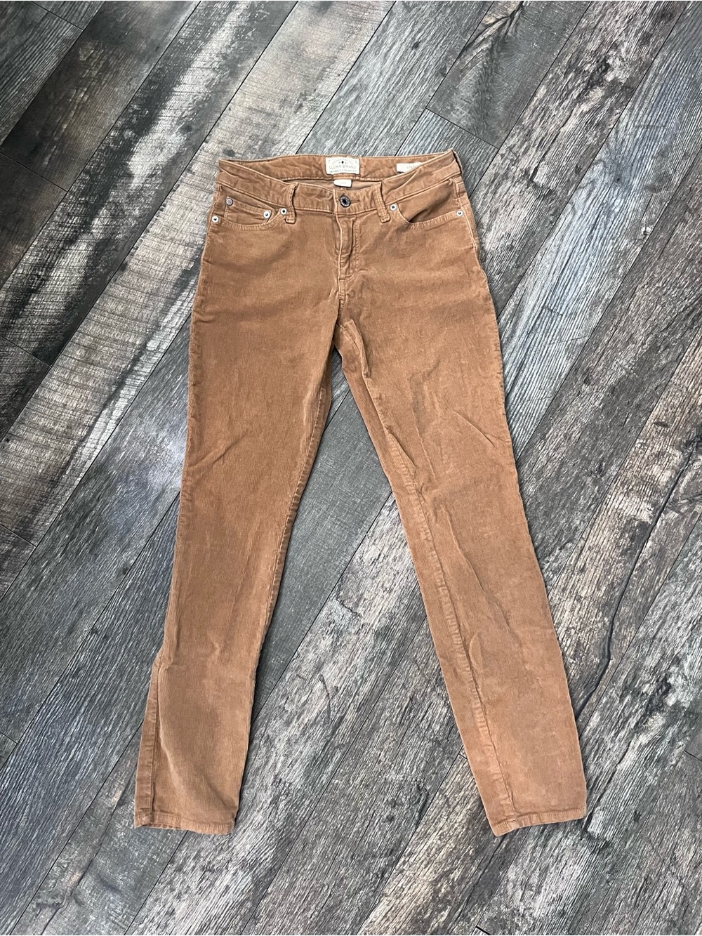 Lucky Brand Lolita Skinny Corduroy Pants Mid Rise Size 2 / 26